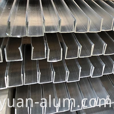 guangyuan aluminum co., ltd Aluminum U Channel Aluminum U Profiles Aluminum Extrusion U Channel